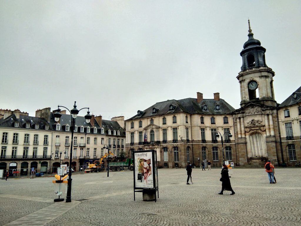 Place de l'Hôtel de Ville Rennes
