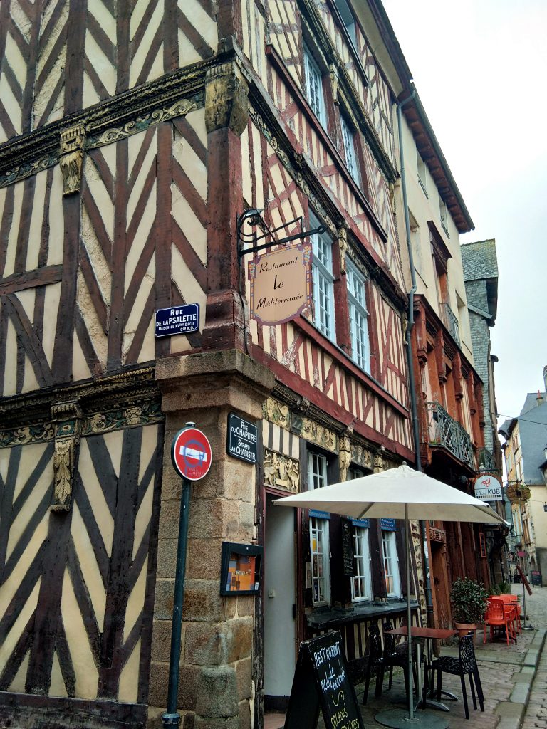 Maison à pan de bois vieux Rennes