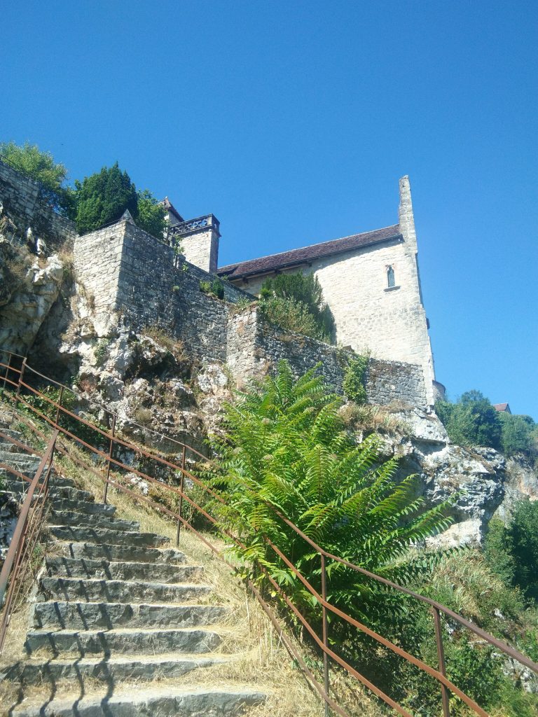 Escaliers à Saint Cirq Lapopie