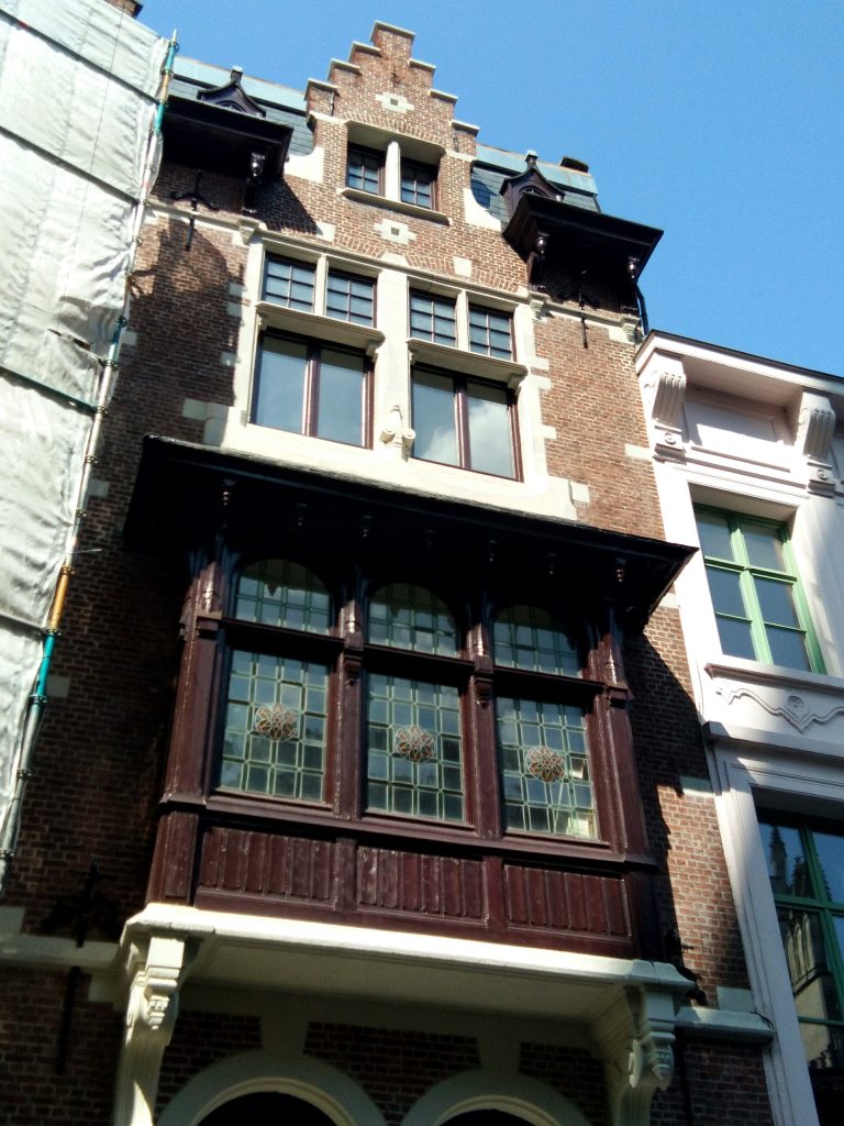 Visiter Anvers, maison médiévale
