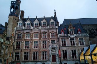 Façade extérieure du musée Gruuthuse à Bruges