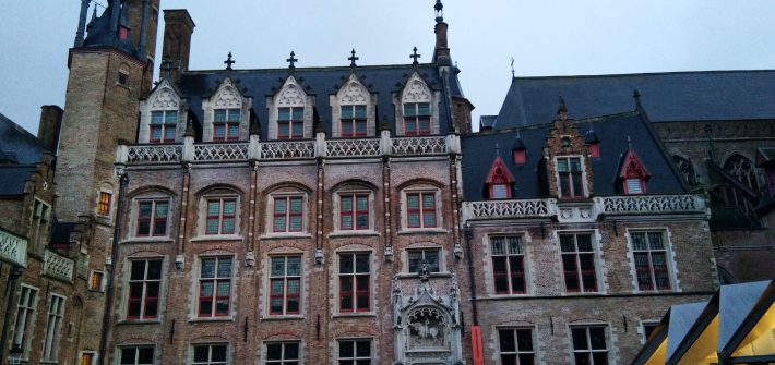 Façade extérieure du musée Gruuthuse à Bruges